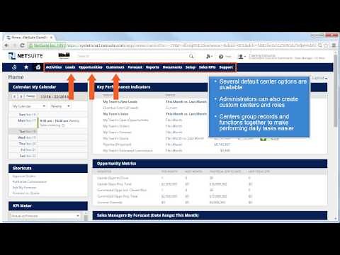 Navigating NetSuite - NetSuite Training Video