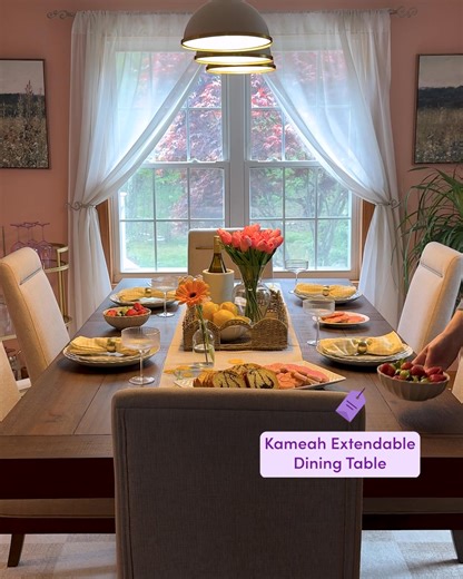 12K views | When your brunch menu gets longer, so can your table ️ | Wayfair | Facebook