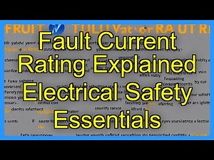Fault Current Rating Explained Electrical Safety Essentials