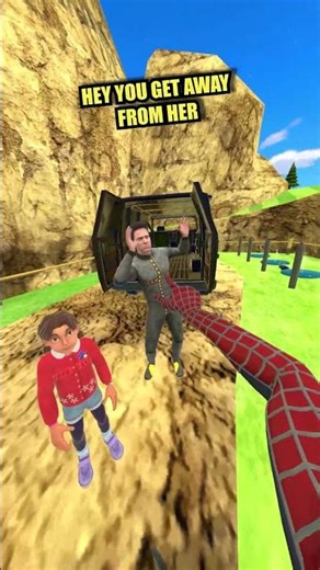 Spider-Man VR SAVES HIS DAUGHTER #vr #virtualreality #spiderman #gaming #benbu