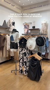 Need a last minute festival look? 🎡 Head to Windsor now! Use our Store Locator to find one nearest you. Shop: https://bit.ly/48iz2Kd | Windsor Fashions