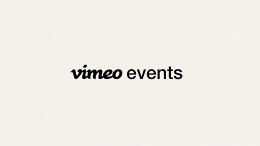 Introducing Vimeo Events