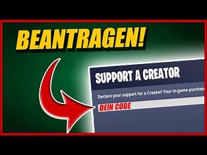 So bekommst du einen Creator Code in Fortnite 2024! *SEHR EINFACH!*