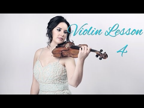 Learn VIOLIN - Lesson 4/20 - How and where to bow