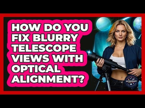 How Do You Fix Blurry Telescope Views With Optical Alignment? - Astronomy Made Simple