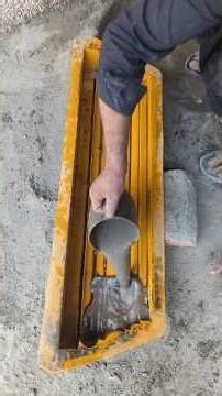 How to make cement products construction