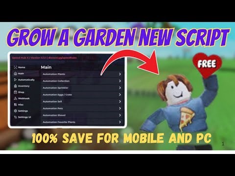 🌿 NEW 2025 GROW A GARDEN Script | Dupe Eggs, Pet & Seed Spawner, Auto Craft, Auto Farm (NO KEY) |
