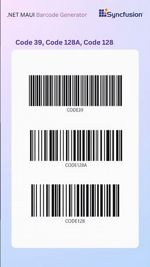 Generate Custom Barcodes with .NET MAUI Barcode Generator