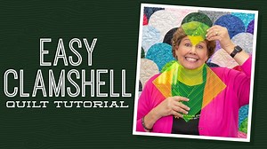 We are happy as a clam to show you our newest tutorial! Click here to watch the full tutorial and shop for supplies: https://bit.ly/2IX8u7D | Quilting Deals - Missouri Star Quilt Co