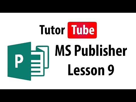 MS Publisher Tutorial - Lesson 9 - Templates