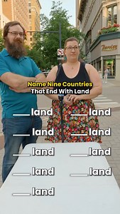 Name 9 Countries That End With LAND | Extra Medium Stuff