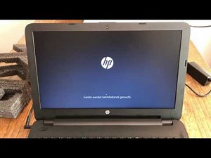 HP 15 ay042ng Installing Windows, Setup and First Impressions