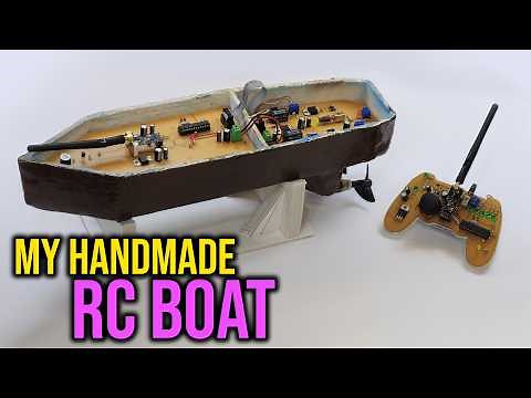 How to Build a Remote-Controlled Boat from Scratch: DIY RC Boat Project