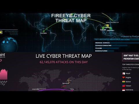 LIVE Cyber Attacks | LIVE Cyber Threat Map