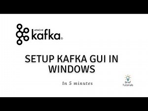 Setup kafka GUI in windows (3/7)