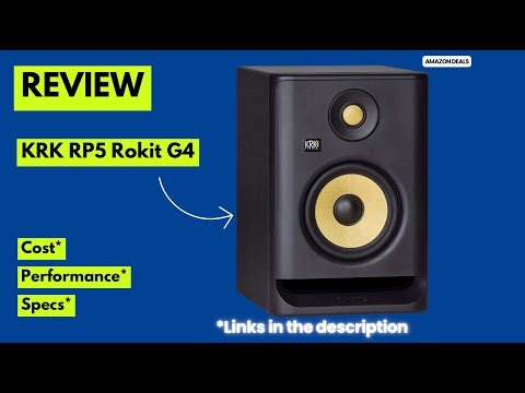 KRK RP5 Rokit G4 Review | Best 5" Studio Monitor for Music Production & Mixing in 2025
