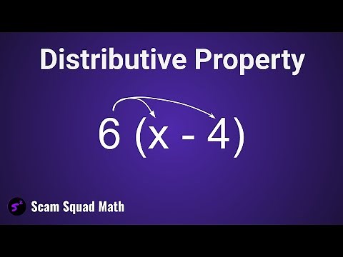 Algebra: The Distributive Property