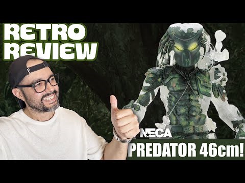 RETRO REVIEW!! PREDATOR 46CM NECA JUNGLE HUNTER ESCALA 1/4