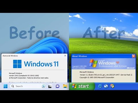 How to transform Windows 11 into Windows XP
