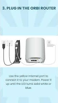 How to Setup Orbi WiFi 6 System Using the Orbi App