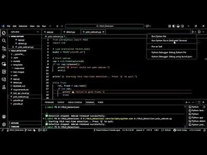 YOLO Object Detection Made Easy: Webcam + Python in Visual Studio Code