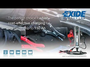 The Exide 12/7 charger (12 V, 7 A) - powerful modern charger