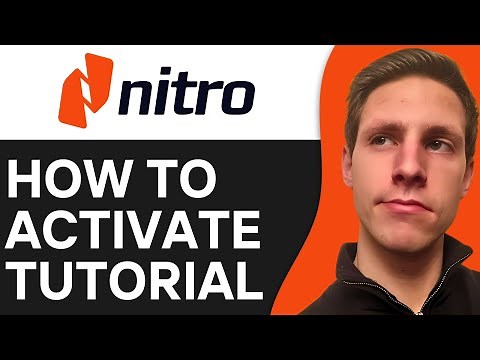 How To Activate Nitro PDF Pro | Easy & Fast
