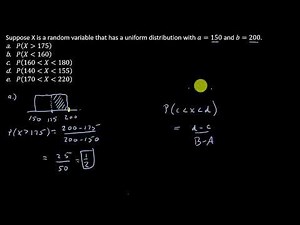 Uniform Probability Distribution