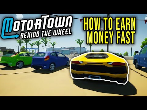 HOW TO EARN MONEY FAST AT THE BEGINNING - Motor Town Tips #3 | Radex
