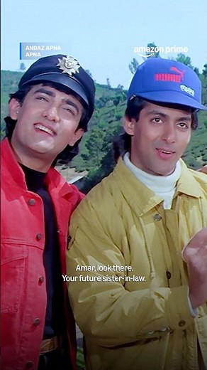Aamir Khan And Salman Khan LOVE the Same Girl? 🤭 | Andaaz Apna Apna | Movie | #primevideoindia