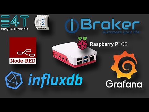 Raspberry Pi4 Installation(2023) - OS, NodeRed, ioBroker, InfluxDB 2, Grafana + Funktionstest easyE4