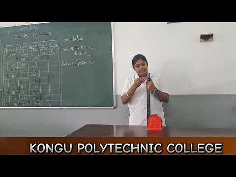 Compound Pendulum - To find the moment of Inertia of a rigid rod using Compound Pendulum