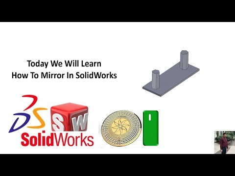 How To Mirror In SolidWorks.