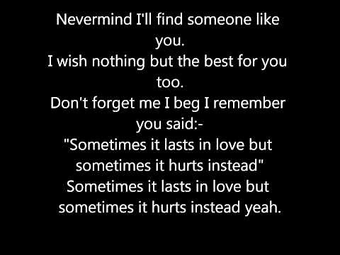 Adele - Someone Like You (Lyrics)