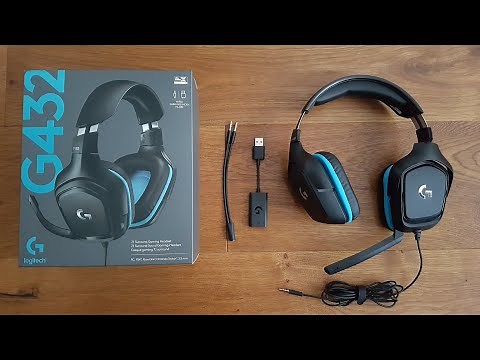 Logitech G432 THE BEST BUDGET GAMING HEADSET Unboxing and Complete Setup