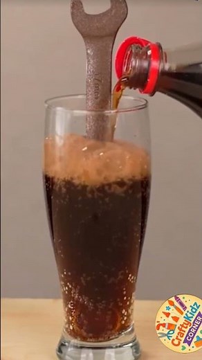 Remove Rust Instantly with Coca-Cola! | Amazing Wrench Cleaning Hack | Craftykidz Corner