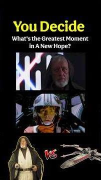 Star Wars Fans Still Argue This One Moment… #starwars #darthvader #obiwankenobi