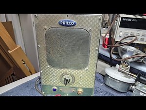 Philco Model 7030 Signal Tracer Dynamic Tester Repair Restore