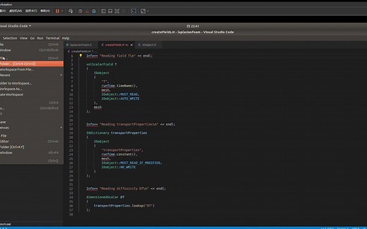 vscode实现open foam代码跳转