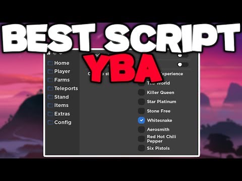 Best Script For Your Bizarre Adventure *2024*