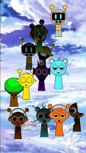 Adorable Sprunkis 🩷✨ #sprunki #game