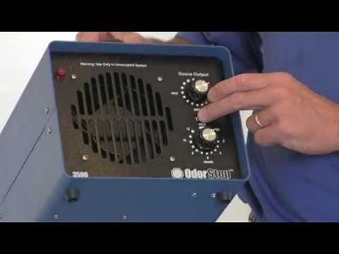 OdorStop OS3500 Ozone Generator Demonstration Video