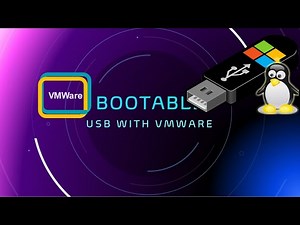 VMWare, how to USB Booting Tutorial for VMware Player 17 | Step-by-Step Guide ,Operating System