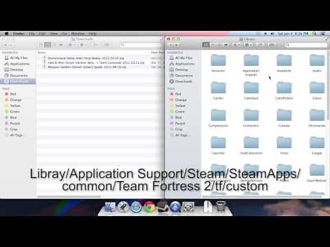 How to Install Team Fortress 2 Mods on Mac OS X (VPK/SteamPipe)