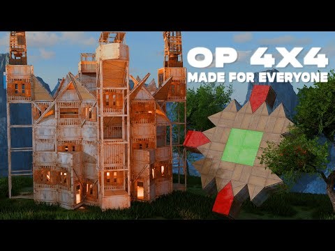 The SIMPLEST 4x4 Base in Rust (2025) | Easy & Strong Base Design