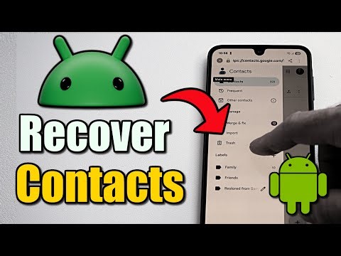 How to Recover Deleted Contacts on your Android Phone Settings (Best Tutorial)
