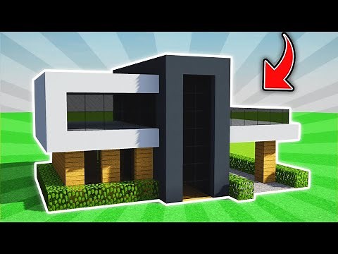 ✔ Como hacer una CASA MODERNA en Minecraft para Survival (FACIL)