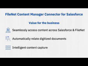 Connect Salesforce CRM Content to FileNet