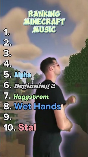 Ranking Minecraft Music