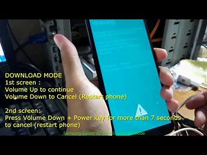 Samsung Galaxy A2 Core Download Mode